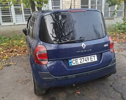 Синій Рено Модус, об'ємом двигуна 1.6 л та пробігом 218 тис. км за 5850 $, фото 4 на Automoto.ua
