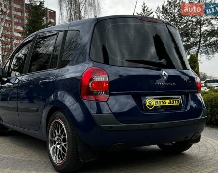 Синий Рено Модус, объемом двигателя 1.15 л и пробегом 159 тыс. км за 6500 $, фото 4 на Automoto.ua