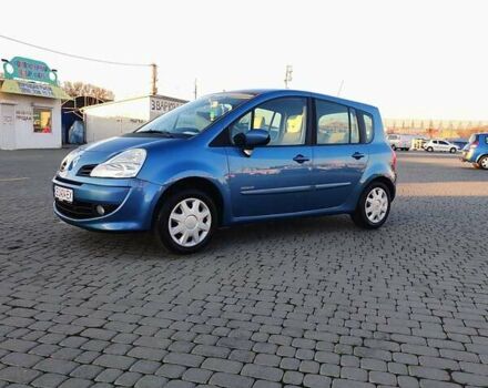 Синий Рено Модус, объемом двигателя 1.25 л и пробегом 53 тыс. км за 4700 $, фото 1 на Automoto.ua