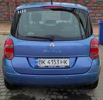 Синий Рено Модус, объемом двигателя 1.1 л и пробегом 85 тыс. км за 4800 $, фото 8 на Automoto.ua