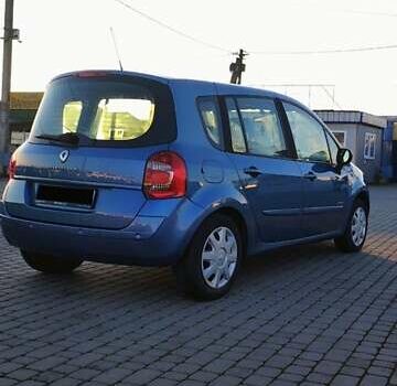 Синий Рено Модус, объемом двигателя 1.25 л и пробегом 53 тыс. км за 4700 $, фото 2 на Automoto.ua