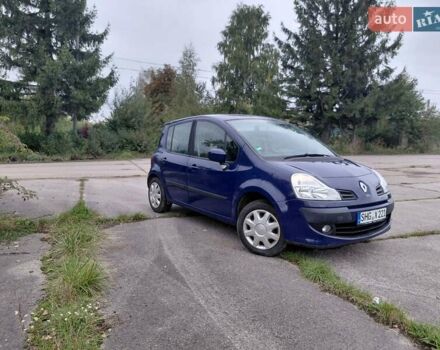 Синий Рено Модус, объемом двигателя 1.6 л и пробегом 156 тыс. км за 6100 $, фото 5 на Automoto.ua