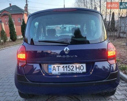 Синий Рено Модус, объемом двигателя 1.6 л и пробегом 260 тыс. км за 5999 $, фото 25 на Automoto.ua