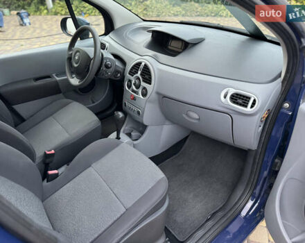 Синий Рено Модус, объемом двигателя 1.6 л и пробегом 118 тыс. км за 6800 $, фото 17 на Automoto.ua