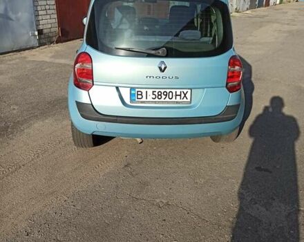 Синій Рено Модус, об'ємом двигуна 1.15 л та пробігом 256 тис. км за 5110 $, фото 2 на Automoto.ua