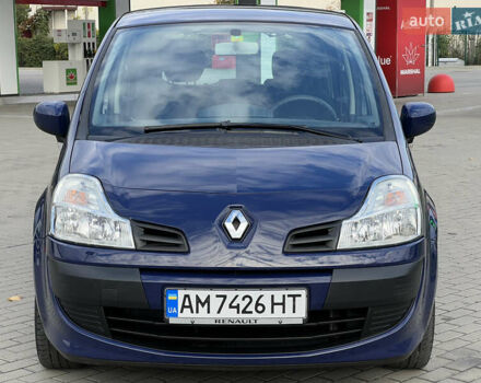 Рено Модус 2010 в Житомире на Automoto.ua Синий Рено Модус, объемом двигателя 1.6 л и пробегом 204 тыс. км за 6599 $, фото 1 на Automoto.ua