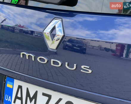 Рено Модус 2010 в Житомире на Automoto.ua Синий Рено Модус, объемом двигателя 1.6 л и пробегом 204 тыс. км за 6599 $, фото 12 на Automoto.ua