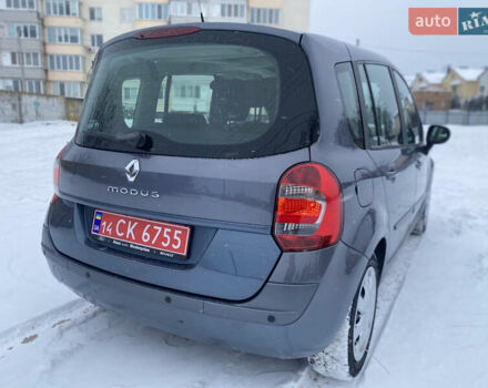 Синий Рено Модус, объемом двигателя 1.6 л и пробегом 213 тыс. км за 6900 $, фото 13 на Automoto.ua