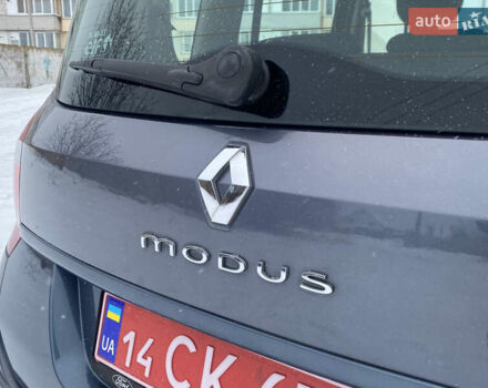Синий Рено Модус, объемом двигателя 1.6 л и пробегом 213 тыс. км за 6900 $, фото 38 на Automoto.ua