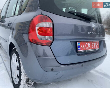 Синий Рено Модус, объемом двигателя 1.6 л и пробегом 213 тыс. км за 6900 $, фото 17 на Automoto.ua