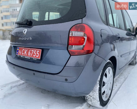 Синий Рено Модус, объемом двигателя 1.6 л и пробегом 213 тыс. км за 6900 $, фото 12 на Automoto.ua
