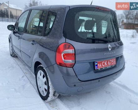Синий Рено Модус, объемом двигателя 1.6 л и пробегом 213 тыс. км за 6900 $, фото 18 на Automoto.ua