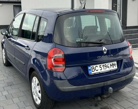 Синій Рено Модус, об'ємом двигуна 1.6 л та пробігом 161 тис. км за 6200 $, фото 2 на Automoto.ua