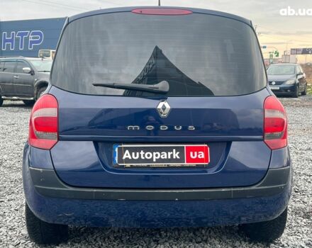Синій Рено Модус, об'ємом двигуна 1.6 л та пробігом 105 тис. км за 3000 $, фото 5 на Automoto.ua