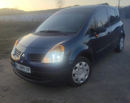 Синій Рено Модус, об'ємом двигуна 1.15 л та пробігом 206 тис. км за 3850 $, фото 1 на Automoto.ua