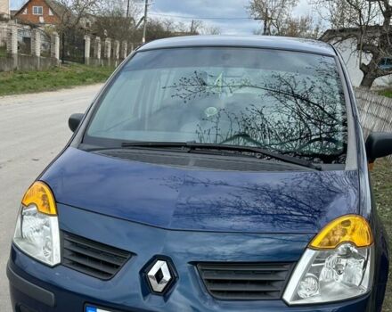 Синий Рено Модус, объемом двигателя 1.2 л и пробегом 150 тыс. км за 4500 $, фото 1 на Automoto.ua