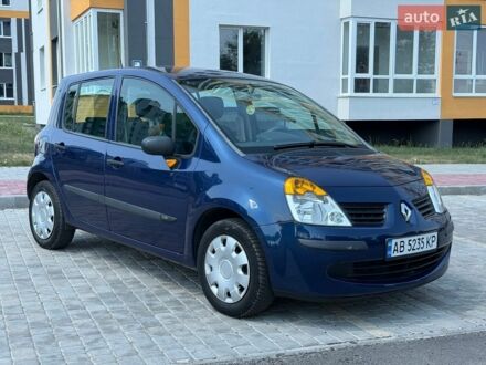 Синий Рено Модус, объемом двигателя 1.15 л и пробегом 97 тыс. км за 3850 $, фото 1 на Automoto.ua