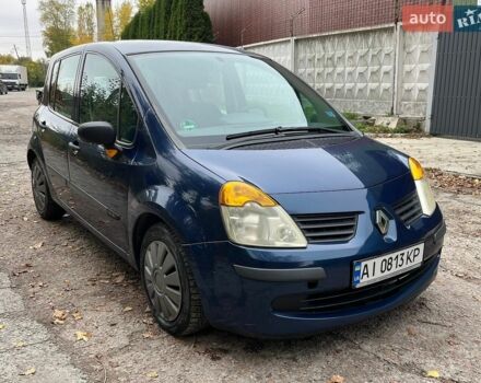 Синий Рено Модус, объемом двигателя 1.6 л и пробегом 270 тыс. км за 2990 $, фото 1 на Automoto.ua