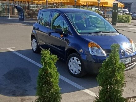 Синий Рено Модус, объемом двигателя 1.1 л и пробегом 205 тыс. км за 3500 $, фото 1 на Automoto.ua