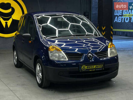 Синий Рено Модус, объемом двигателя 1.15 л и пробегом 224 тыс. км за 4000 $, фото 1 на Automoto.ua