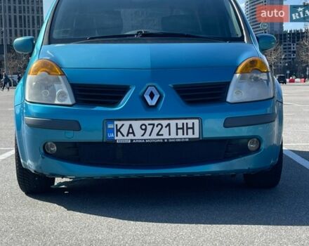 Синий Рено Модус, объемом двигателя 1.6 л и пробегом 180 тыс. км за 4750 $, фото 1 на Automoto.ua