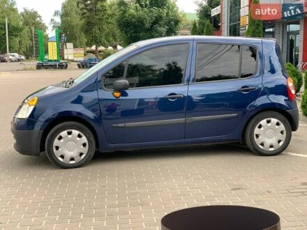 Синий Рено Модус, объемом двигателя 1.15 л и пробегом 210 тыс. км за 3500 $, фото 1 на Automoto.ua