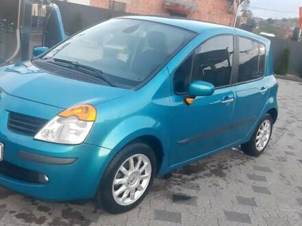 Синий Рено Модус, объемом двигателя 1.6 л и пробегом 172 тыс. км за 4700 $, фото 1 на Automoto.ua