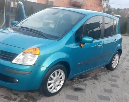 Синий Рено Модус, объемом двигателя 1.6 л и пробегом 172 тыс. км за 4700 $, фото 1 на Automoto.ua