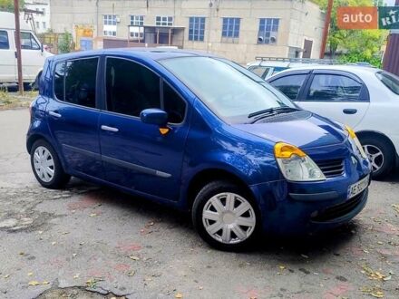 Рено Модус 2005 у Дніпро (Дніпропетровську) на Automoto.ua Синій Рено Модус, об'ємом двигуна 1.6 л та пробігом 160 тис. км за 3900 $, фото 1 на Automoto.ua