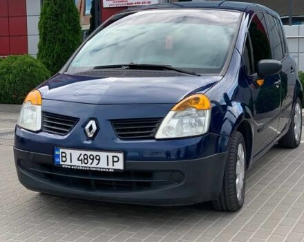 Синий Рено Модус, объемом двигателя 1.1 л и пробегом 210 тыс. км за 3488 $, фото 1 на Automoto.ua