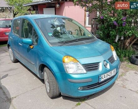 Синий Рено Модус, объемом двигателя 1.5 л и пробегом 205 тыс. км за 3800 $, фото 1 на Automoto.ua
