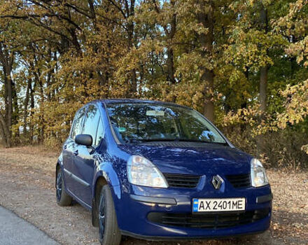 Синий Рено Модус, объемом двигателя 1.2 л и пробегом 234 тыс. км за 3500 $, фото 1 на Automoto.ua