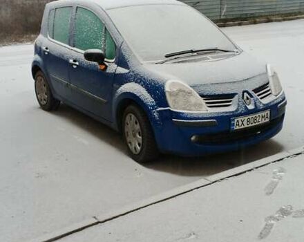 Синий Рено Модус, объемом двигателя 1.1 л и пробегом 200 тыс. км за 4200 $, фото 1 на Automoto.ua