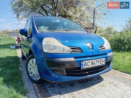 Синий Рено Модус, объемом двигателя 1.2 л и пробегом 204 тыс. км за 3650 $, фото 1 на Automoto.ua