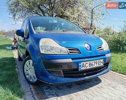 Синий Рено Модус, объемом двигателя 1.2 л и пробегом 203 тыс. км за 4000 $, фото 1 на Automoto.ua