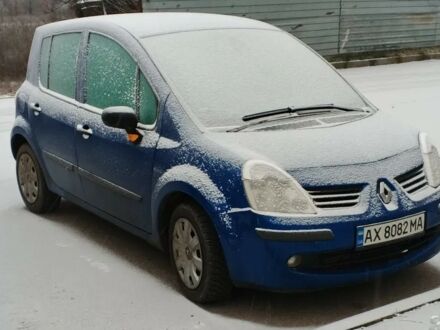 Синий Рено Модус, объемом двигателя 1.1 л и пробегом 200 тыс. км за 4200 $, фото 1 на Automoto.ua