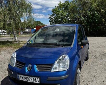 Синий Рено Модус, объемом двигателя 1.3 л и пробегом 202 тыс. км за 4000 $, фото 1 на Automoto.ua