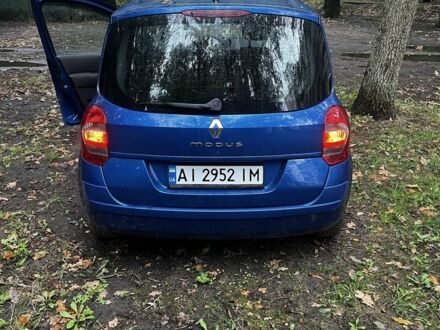 Синій Рено Модус, об'ємом двигуна 1.6 л та пробігом 145 тис. км за 5722 $, фото 1 на Automoto.ua
