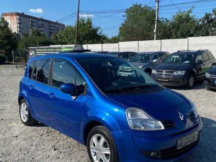 Синий Рено Модус, объемом двигателя 1.6 л и пробегом 145 тыс. км за 6000 $, фото 1 на Automoto.ua