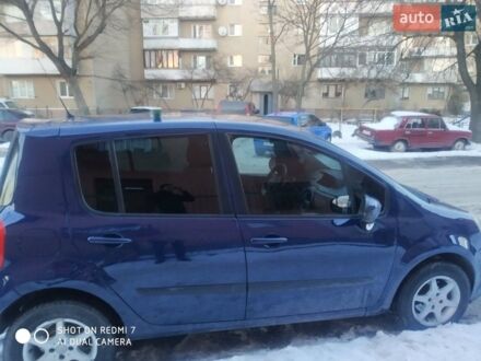 Синий Рено Модус, объемом двигателя 1.46 л и пробегом 350 тыс. км за 5000 $, фото 1 на Automoto.ua