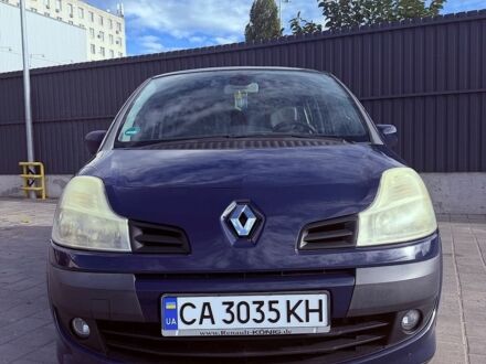 Синий Рено Модус, объемом двигателя 1.6 л и пробегом 164 тыс. км за 5999 $, фото 1 на Automoto.ua