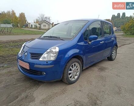 Синий Рено Модус, объемом двигателя 1.4 л и пробегом 178 тыс. км за 3200 $, фото 1 на Automoto.ua