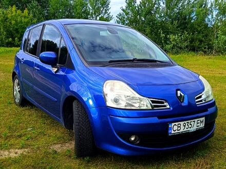 Синий Рено Модус, объемом двигателя 1.6 л и пробегом 215 тыс. км за 5900 $, фото 1 на Automoto.ua