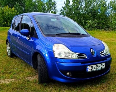 Синий Рено Модус, объемом двигателя 1.6 л и пробегом 215 тыс. км за 5900 $, фото 1 на Automoto.ua