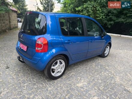 Синий Рено Модус, объемом двигателя 1.6 л и пробегом 160 тыс. км за 6700 $, фото 1 на Automoto.ua