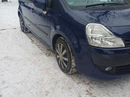 Синій Рено Модус, об'ємом двигуна 1.6 л та пробігом 106 тис. км за 6300 $, фото 1 на Automoto.ua