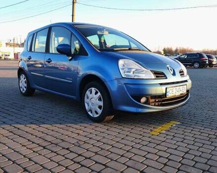 Синий Рено Модус, объемом двигателя 1.25 л и пробегом 53 тыс. км за 4700 $, фото 1 на Automoto.ua