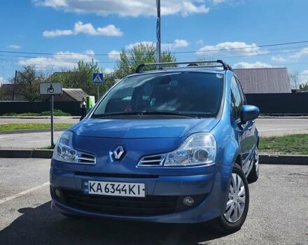 Синий Рено Модус, объемом двигателя 1.25 л и пробегом 225 тыс. км за 5100 $, фото 1 на Automoto.ua