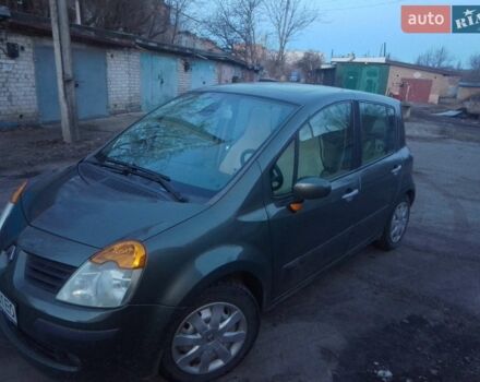 Зеленый Рено Модус, объемом двигателя 1.6 л и пробегом 180 тыс. км за 3800 $, фото 3 на Automoto.ua
