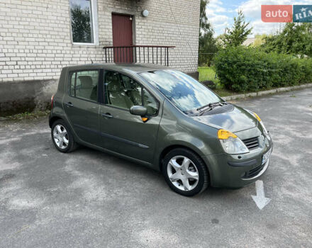 Зелений Рено Модус, об'ємом двигуна 1.6 л та пробігом 229 тис. км за 4200 $, фото 1 на Automoto.ua